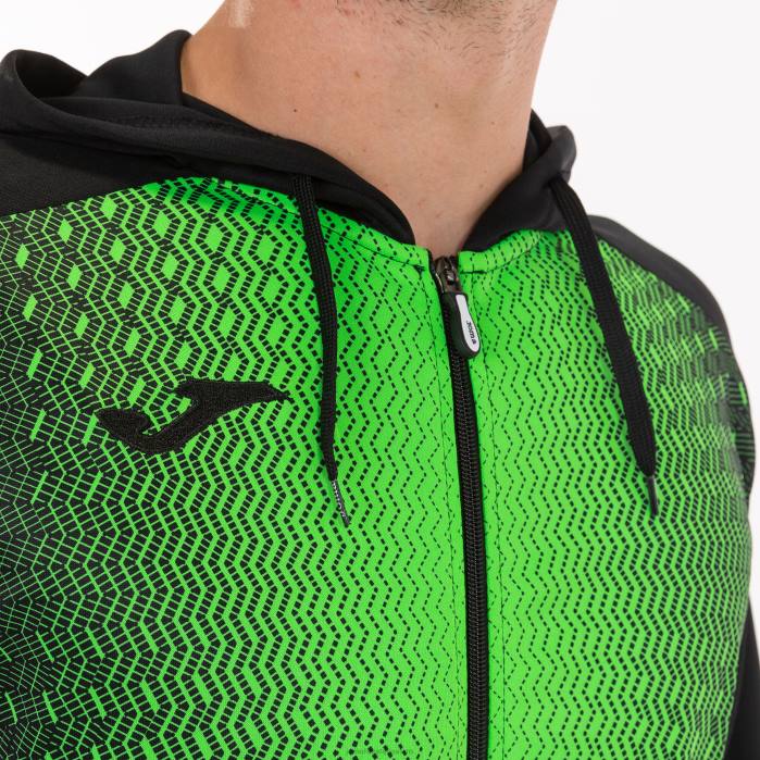 hr Joma jakna s kapuljačom supernova crna fluorescentno zelena 6FVN3392 muškarci
