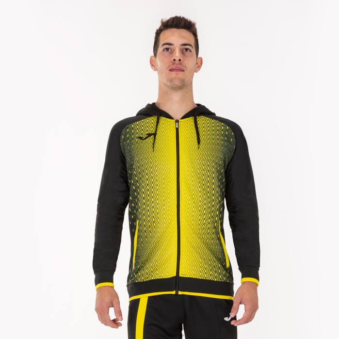hr Joma jakna s kapuljačom supernova crno žuta 6FVN3538 muškarci