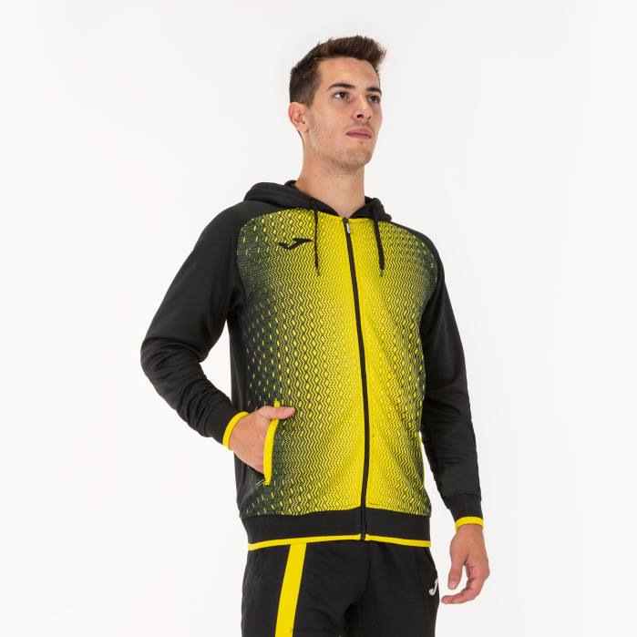 hr Joma jakna s kapuljačom supernova crno žuta 6FVN3538 muškarci