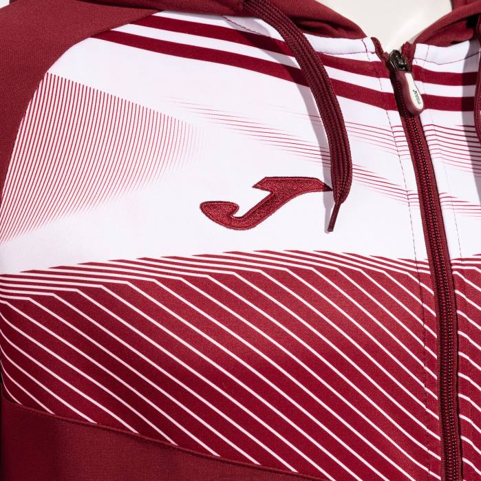 hr Joma jakna s kapuljačom supernova ii bordo bijela 6FVN2874 muškarci