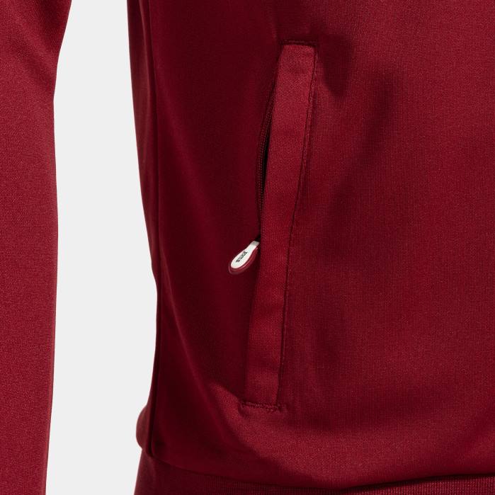 hr Joma jakna s kapuljačom supernova ii bordo bijela 6FVN2874 muškarci