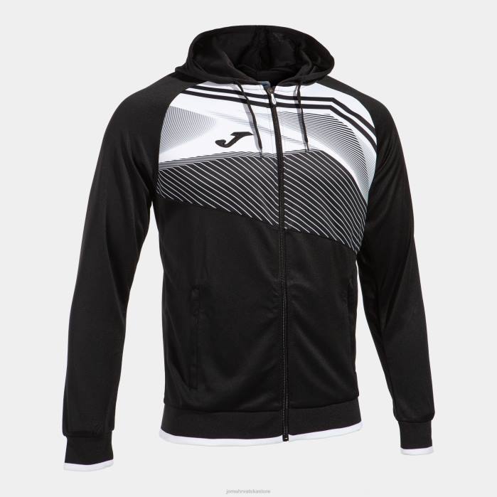 hr Joma jakna s kapuljačom supernova ii crno bijeli 6FVN4406 muškarci