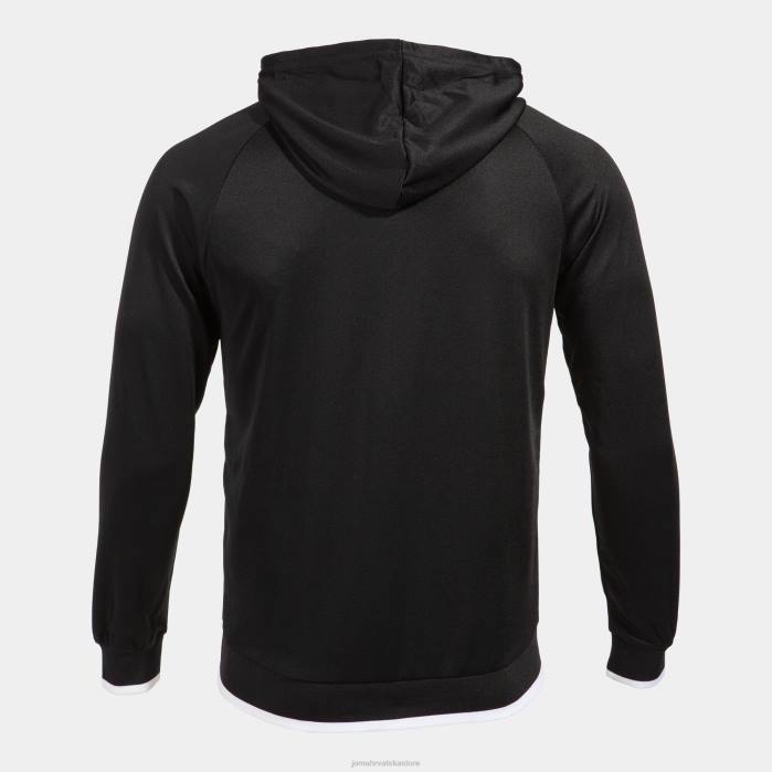 hr Joma jakna s kapuljačom supernova ii crno bijeli 6FVN4406 muškarci