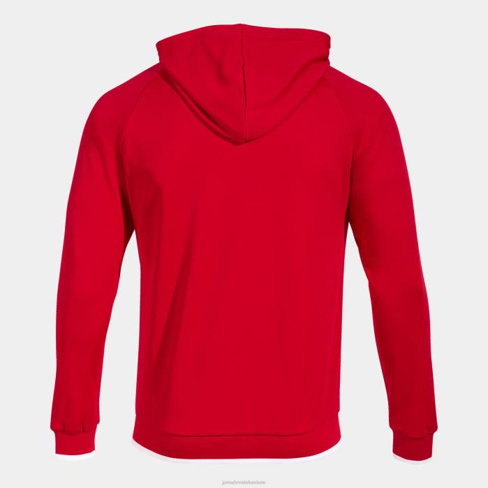hr Joma jakna s kapuljačom supernova ii crveno bijelo 6FVN3165 muškarci