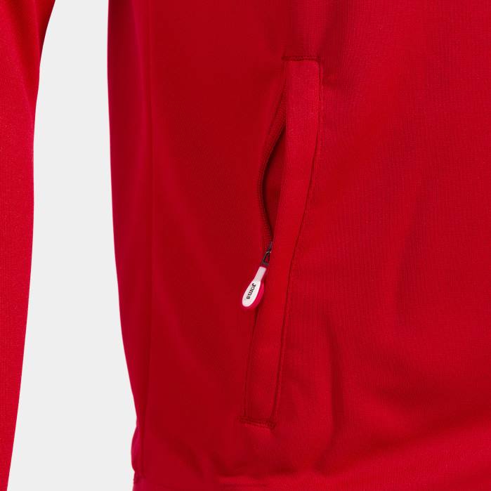 hr Joma jakna s kapuljačom supernova ii crveno bijelo 6FVN3165 muškarci