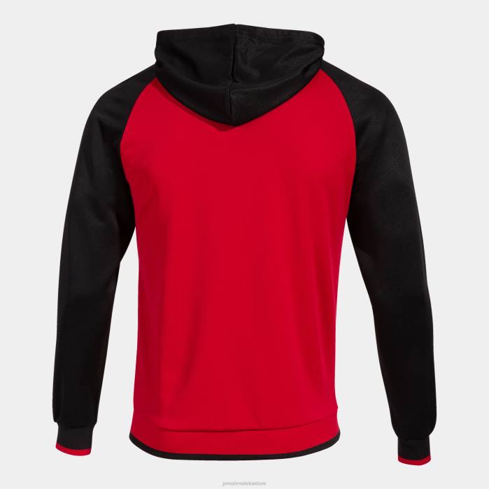 hr Joma jakna s kapuljačom supernova ii crveno-crno 6FVN3414 muškarci
