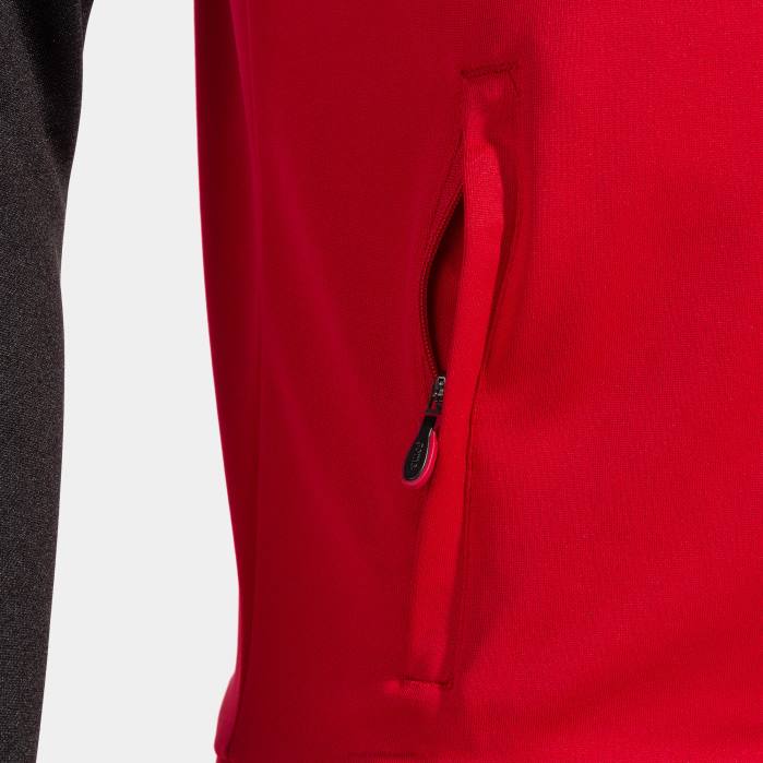 hr Joma jakna s kapuljačom supernova ii crveno-crno 6FVN3414 muškarci