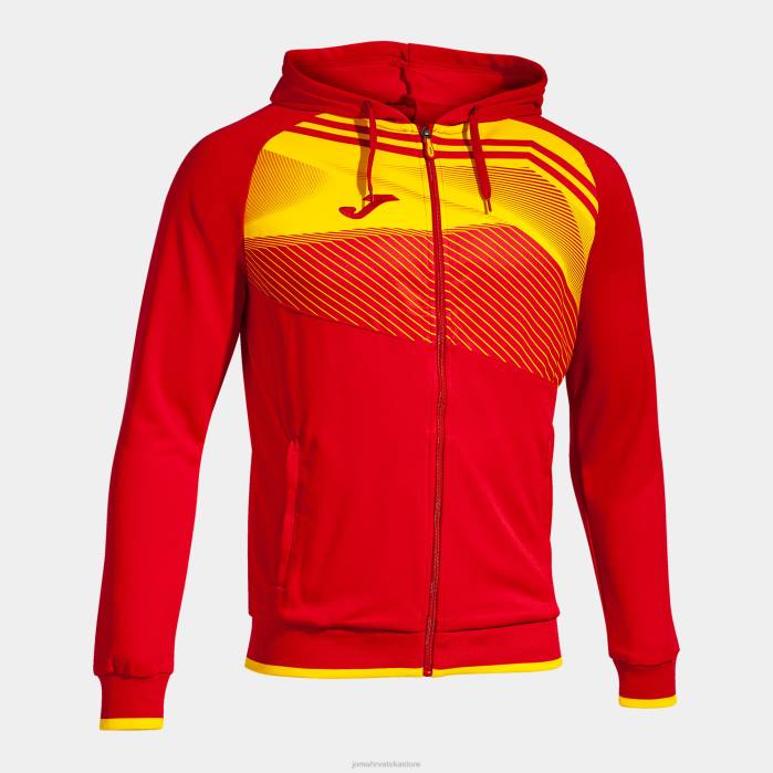 hr Joma jakna s kapuljačom supernova ii crveno žuto 6FVN4633 muškarci