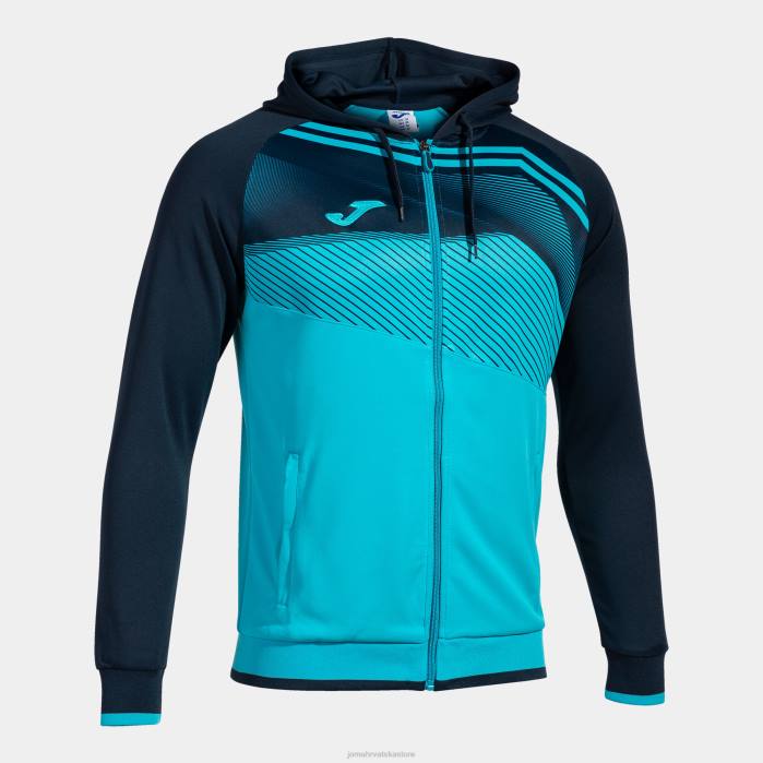 hr Joma jakna s kapuljačom supernova ii fluorescentno tirkizno tamnoplava 6FVN3428 muškarci