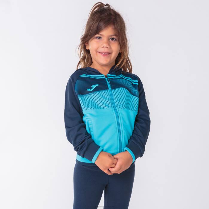 hr Joma jakna s kapuljačom supernova ii fluorescentno tirkizno tamnoplava 6FVN3428 muškarci