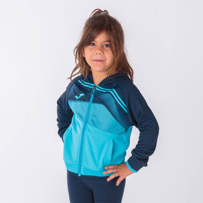 hr Joma jakna s kapuljačom supernova ii fluorescentno tirkizno tamnoplava 6FVN3428 muškarci