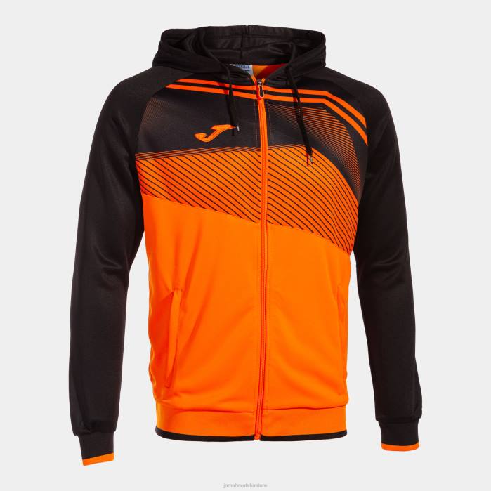 hr Joma jakna s kapuljačom supernova ii narančasta crna 6FVN2875 muškarci