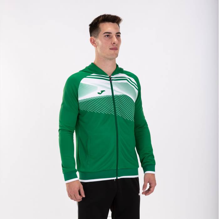 hr Joma jakna s kapuljačom supernova ii zeleno bijela 6FVN1044 muškarci