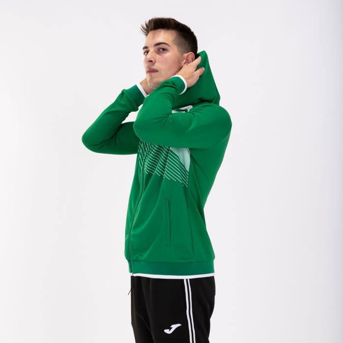 hr Joma jakna s kapuljačom supernova ii zeleno bijela 6FVN1044 muškarci