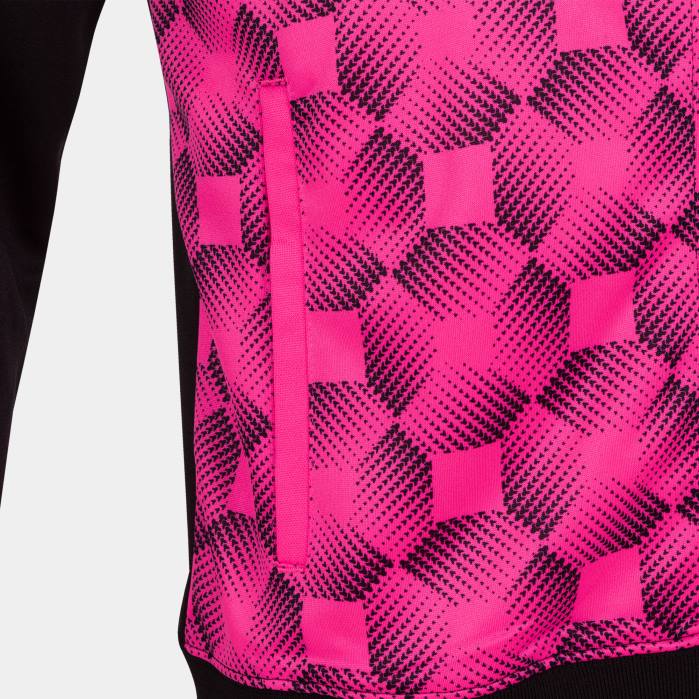 hr Joma jakna s kapuljačom supernova iii crna fluorescentno roza 6FVN477 muškarci