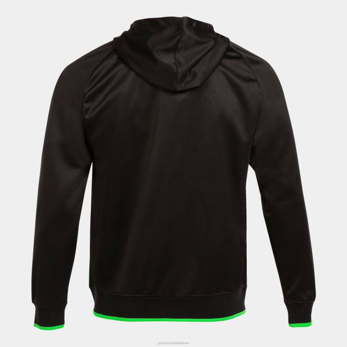 hr Joma jakna s kapuljačom supernova iii crna fluorescentno zelena 6FVN473 muškarci