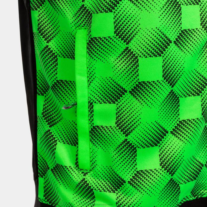hr Joma jakna s kapuljačom supernova iii crna fluorescentno zelena 6FVN473 muškarci