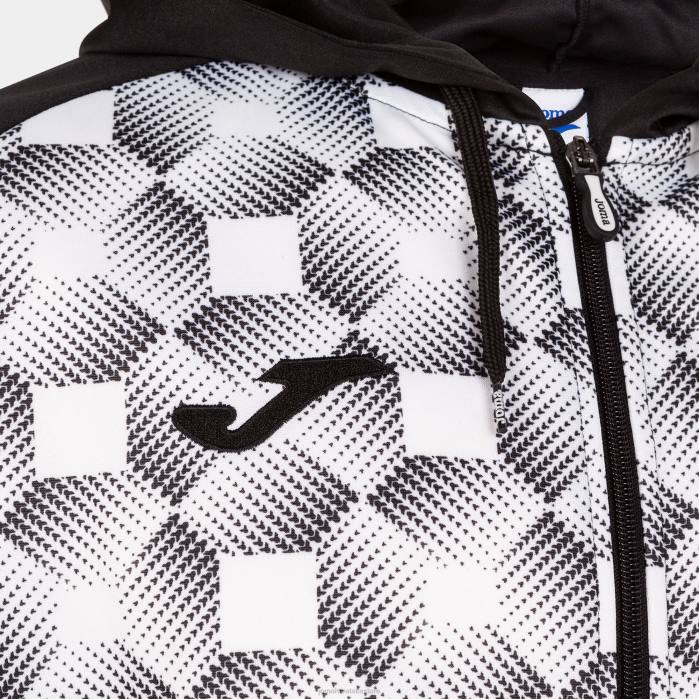hr Joma jakna s kapuljačom supernova iii crno bijeli 6FVN470 muškarci