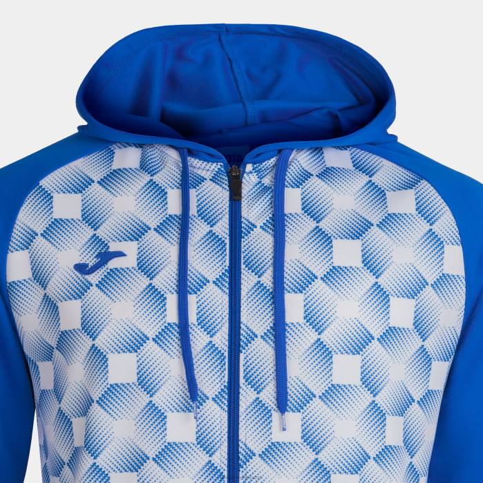 hr Joma jakna s kapuljačom supernova iii kraljevsko plava bijela 6FVN3318 muškarci
