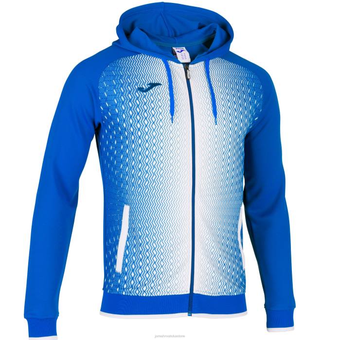hr Joma jakna s kapuljačom supernova kraljevsko plava bijela 6FVN3128 muškarci