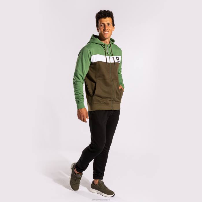 hr Joma jakna s kapuljačom urban street kaki 6FVN4727 muškarci