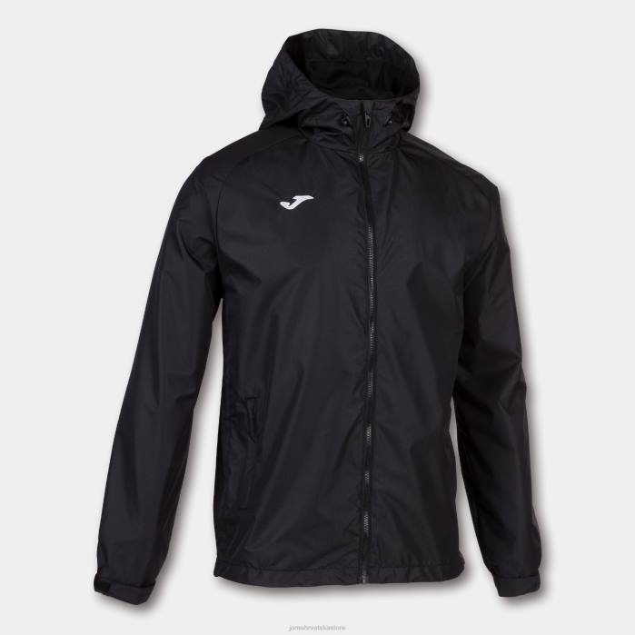 hr Joma kišna jakna cervino crno 6FVN57 muškarci
