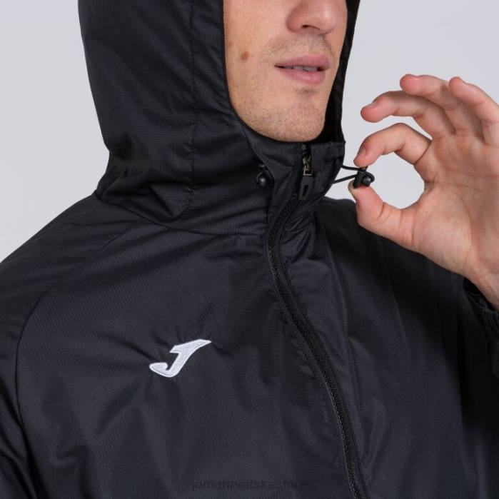 hr Joma kišna jakna cervino crno 6FVN57 muškarci