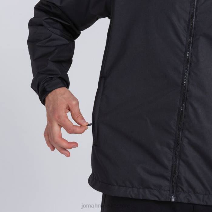 hr Joma kišna jakna cervino crno 6FVN57 muškarci