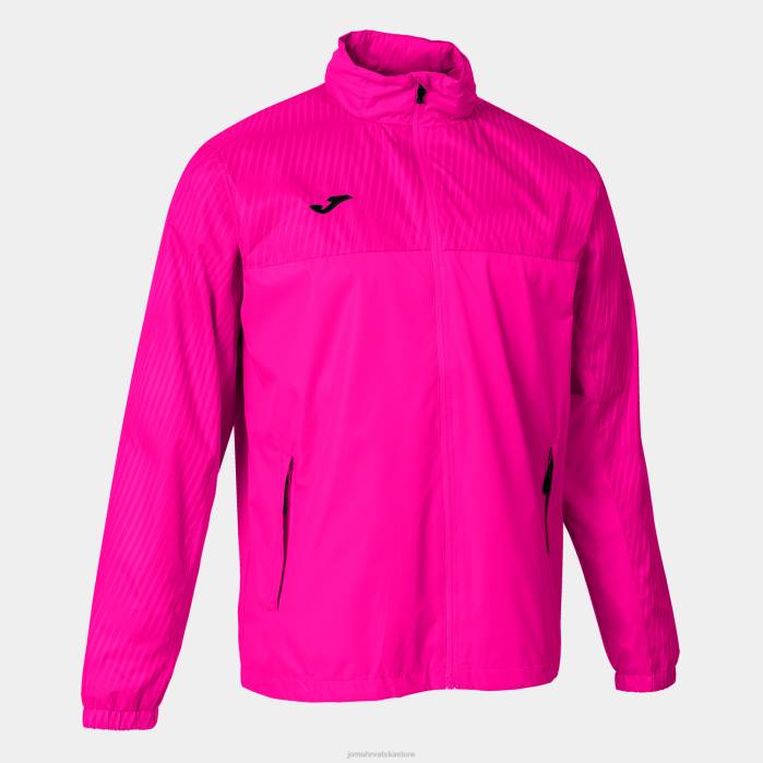 hr Joma kišna jakna montreal fluorescentno ružičasta 6FVN947 muškarci