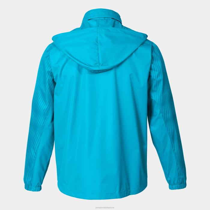 hr Joma kišna jakna montreal fluorescentno tirkizno 6FVN268 muškarci