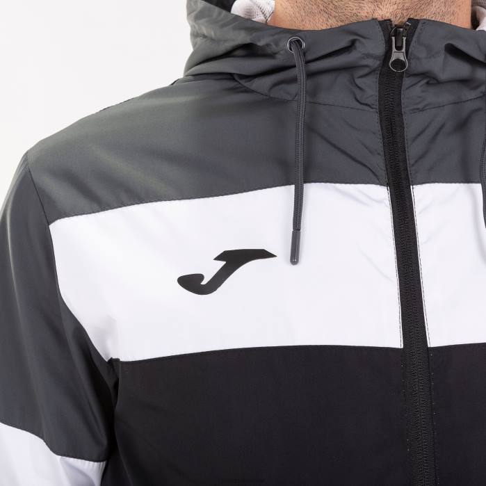 hr Joma kišna jakna posada iv crno tamno sivo 6FVN271 muškarci