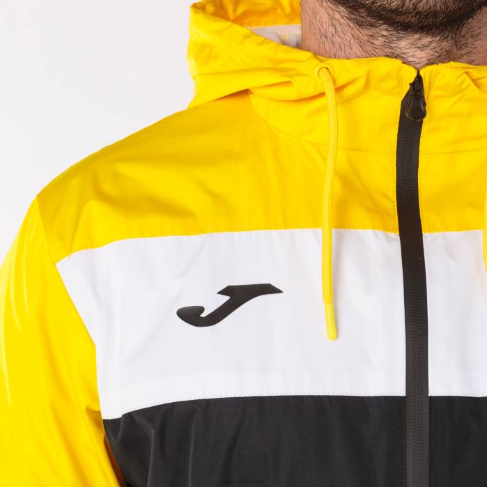 hr Joma kišna jakna posada iv crno žuta 6FVN280 muškarci