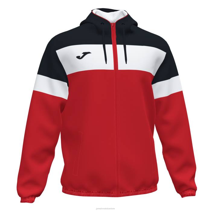 hr Joma kišna jakna posada iv crveno-crno 6FVN1194 muškarci