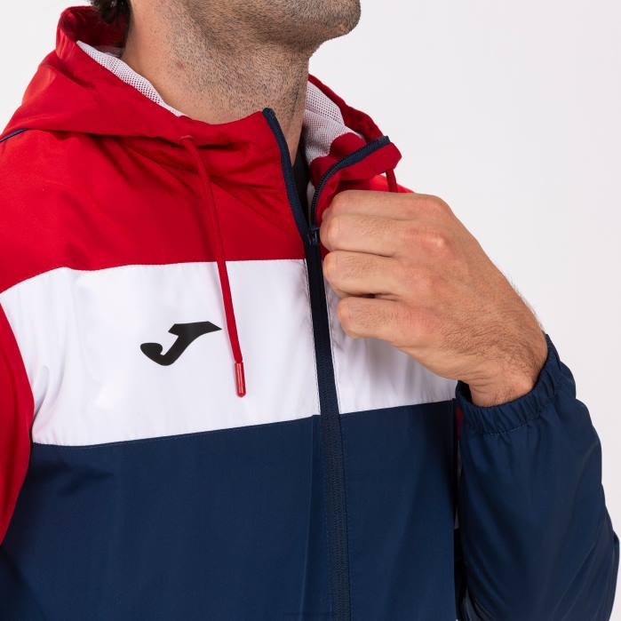 hr Joma kišna jakna posada iv tamnoplava crvena 6FVN4405 muškarci