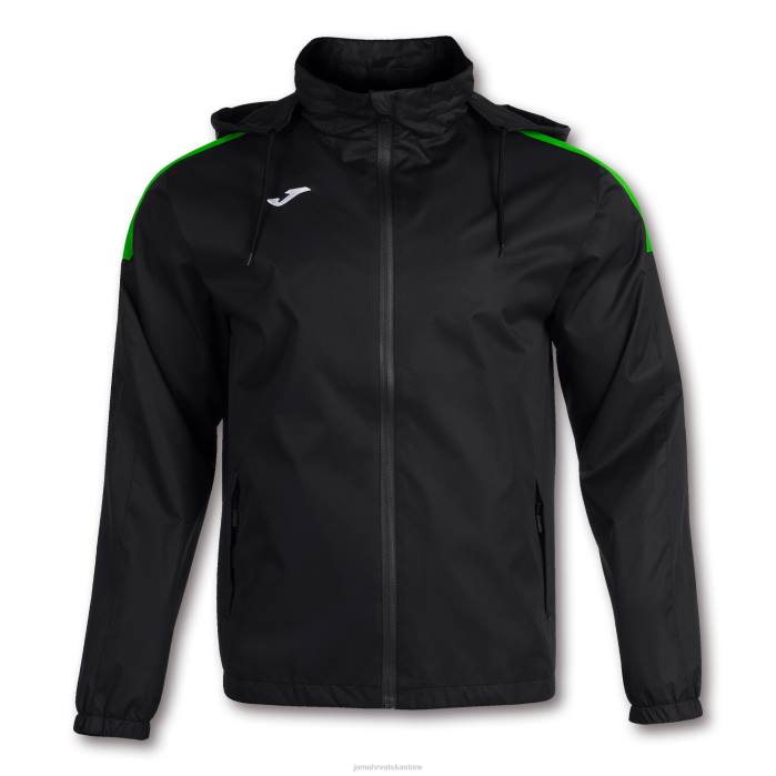 hr Joma kišna jakna trivor crna fluorescentno zelena 6FVN3566 muškarci