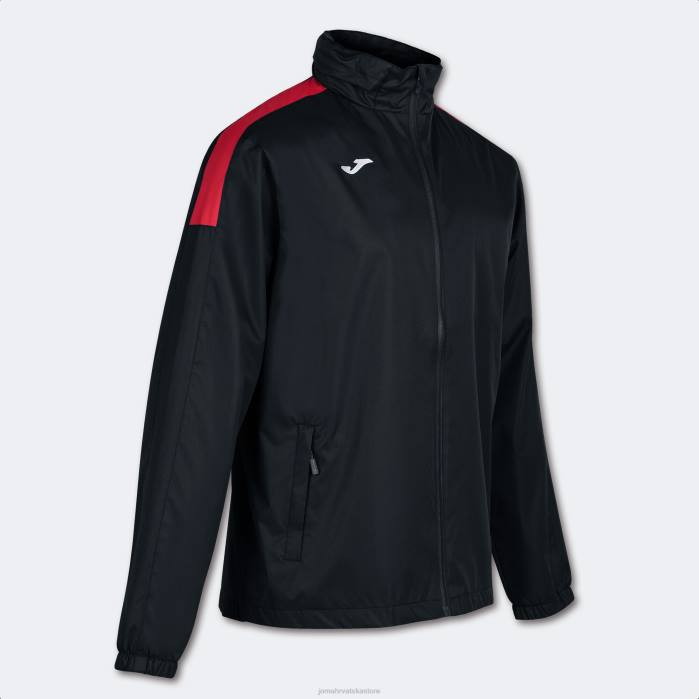 hr Joma kišna jakna trivor crno crvena 6FVN3565 muškarci