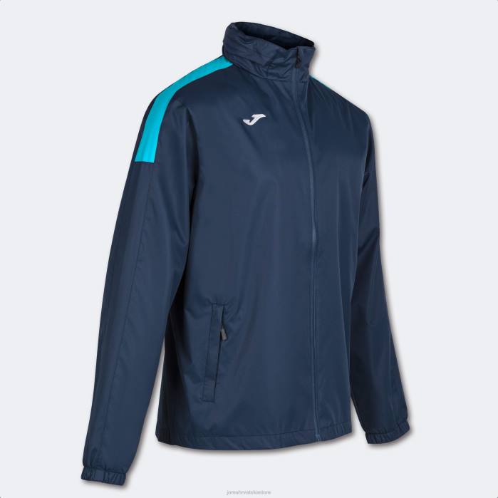 hr Joma kišna jakna trivor tamnoplava fluorescentna tirkizna 6FVN4566 muškarci