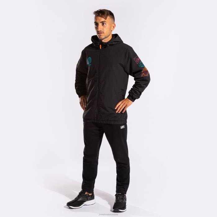 hr Joma lagana jakna urbana ulica crno 6FVN608 muškarci