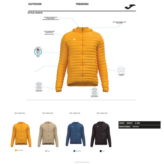 hr Joma light jacket explorer bež 6FVN2927 muškarci