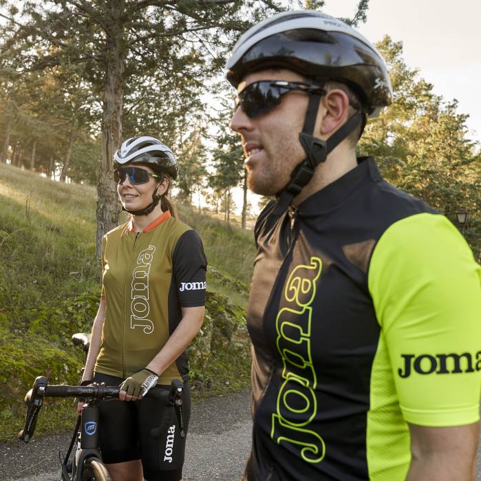 hr Joma biciklističke hlače crono crno fluorescentno žuto 6FVN790 muškarci