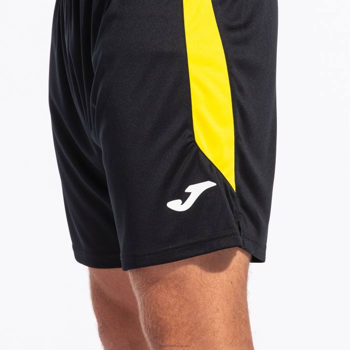 hr Joma kratke hlače glasgow crno žuta 6FVN1560 muškarci