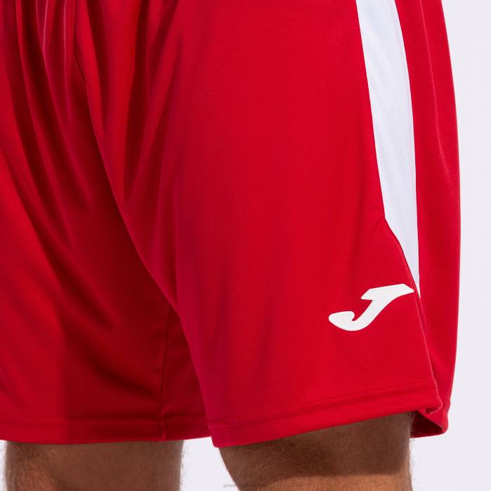 hr Joma kratke hlače glasgow crveno bijelo 6FVN722 muškarci