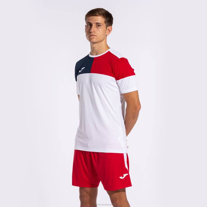 hr Joma kratke hlače glasgow crveno bijelo 6FVN722 muškarci