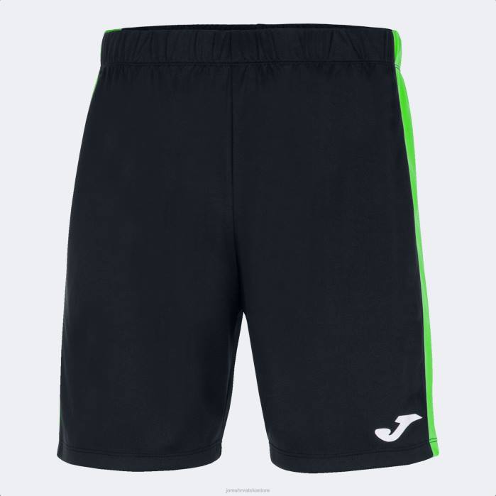 hr Joma kratke hlače maxi crna fluorescentno zelena 6FVN4197 muškarci