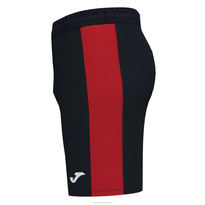 hr Joma kratke hlače maxi crno crvena 6FVN1452 muškarci