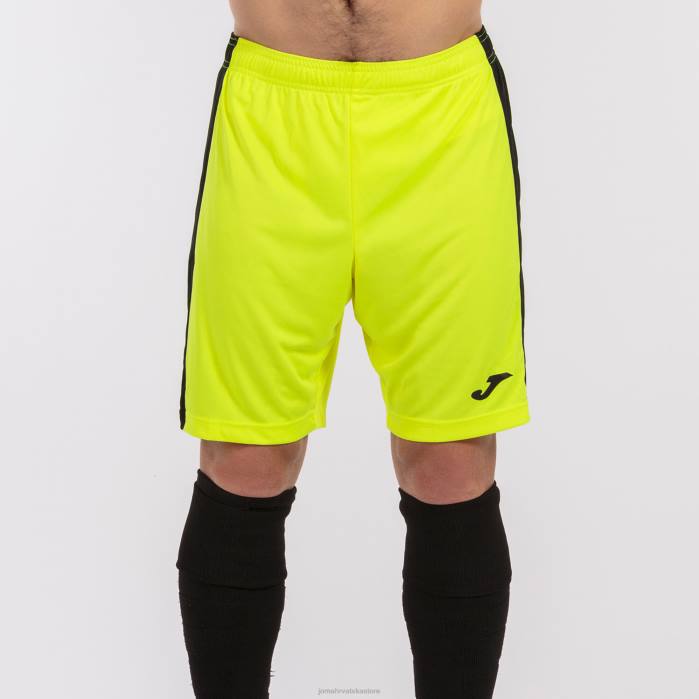 hr Joma kratke hlače maxi fluorescentno žuto crna 6FVN3364 muškarci