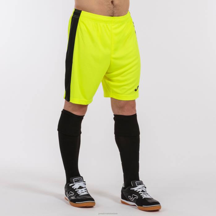 hr Joma kratke hlače maxi fluorescentno žuto crna 6FVN3364 muškarci