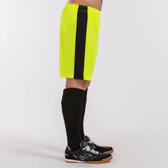 hr Joma kratke hlače maxi fluorescentno žuto crna 6FVN3364 muškarci