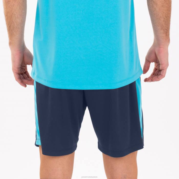 hr Joma kratke hlače maxi tamnoplava fluorescentna tirkizna 6FVN4596 muškarci
