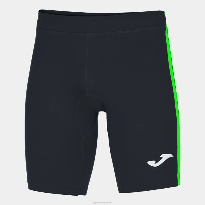 hr Joma kratke tajice elite vii crna fluorescentno zelena 6FVN3403 muškarci